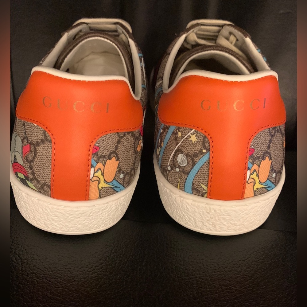 Gucci Ace X Disney Huey Dewey Louie Gg Logo Sneaker Gem